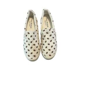 Isaac Mizrahi New York Rossi Football Women’s Canvas Slip Ons Sz 9.5